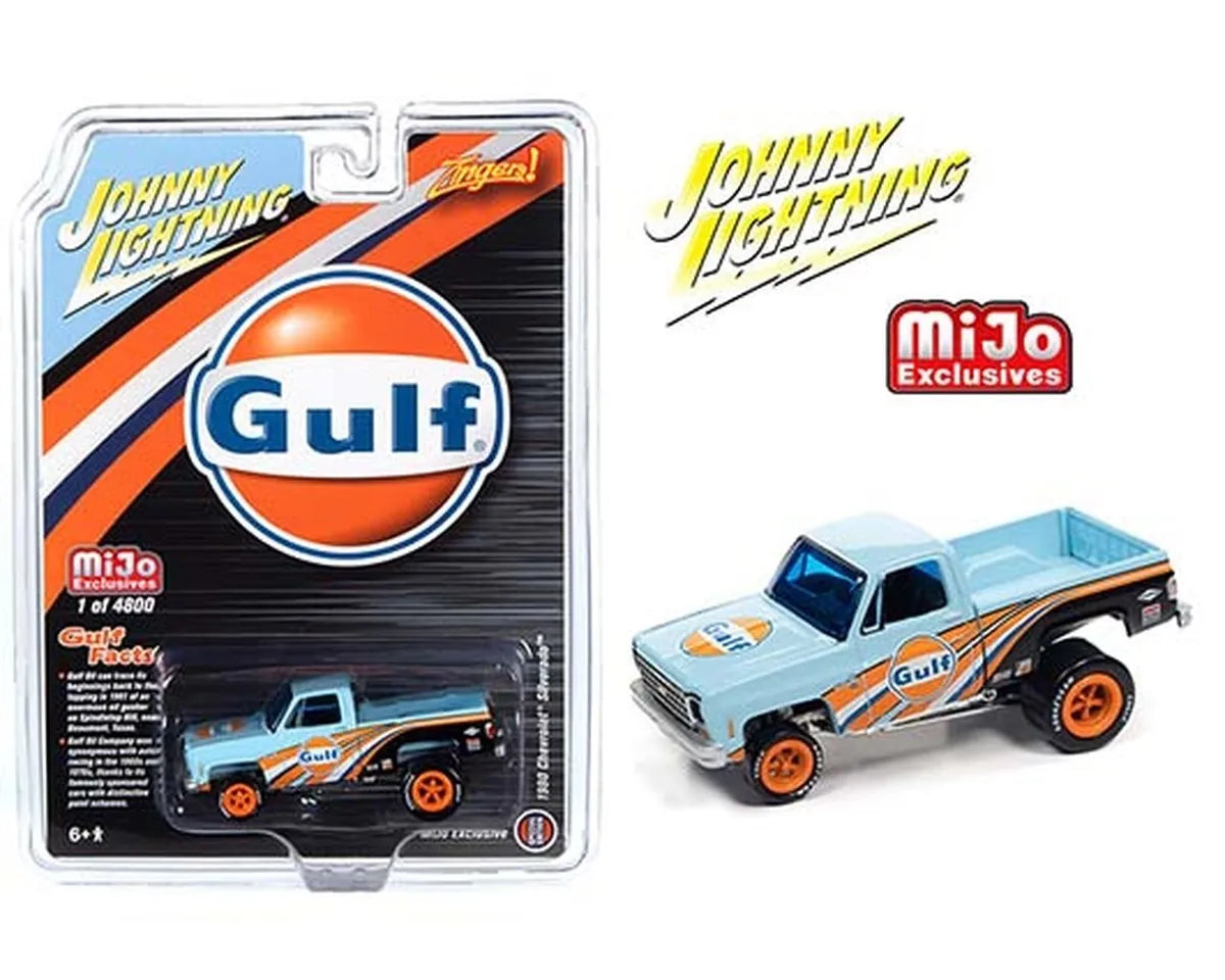 HE Johnny Lightning Gulf 1980 Chevrolet Silverado