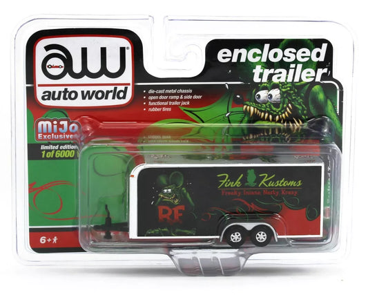 HE Auto World Enclosed Trailer Fink Kustoms