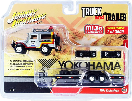 HE Johnny Lightning Yokohama Truck And Trailer