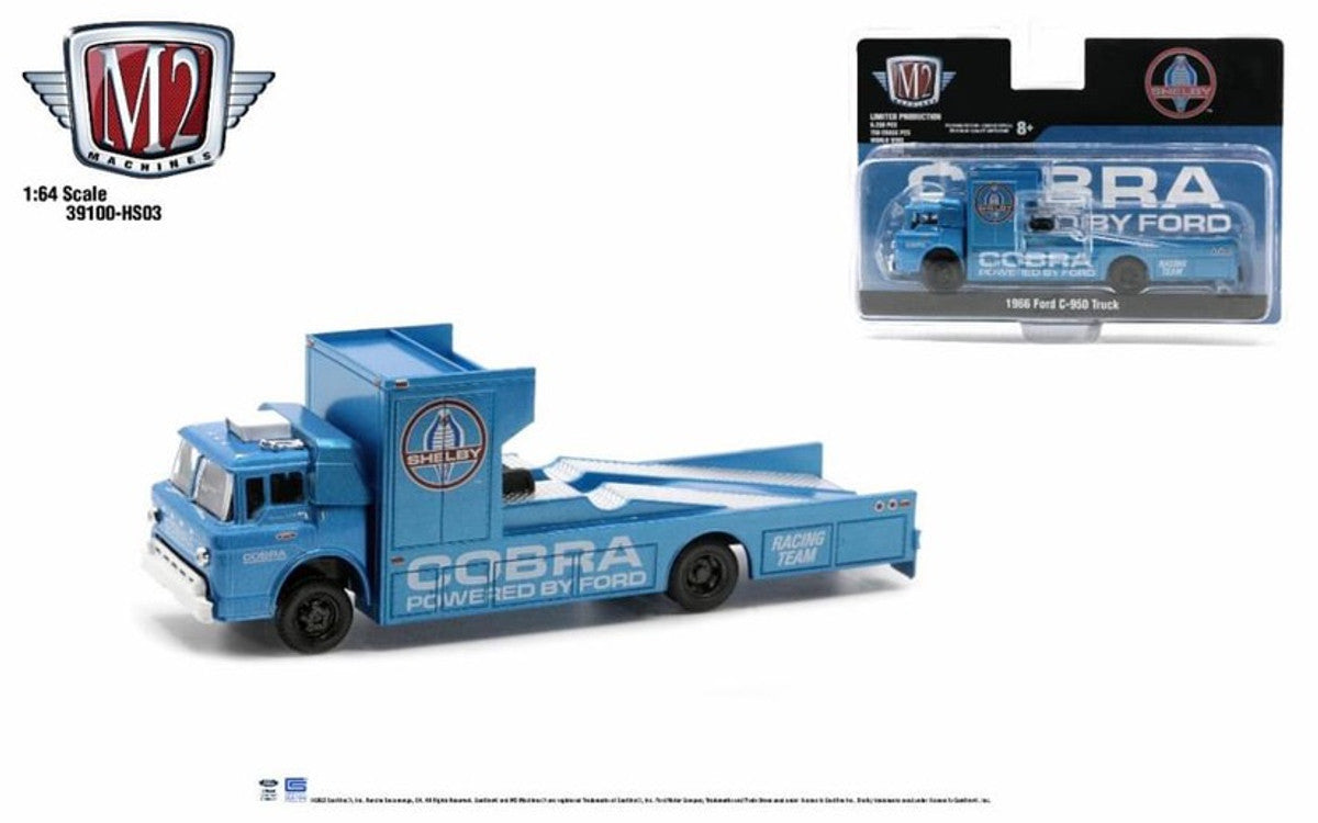 M2 Machines Shelby Cobra 1966 Ford C-950 Truck HE