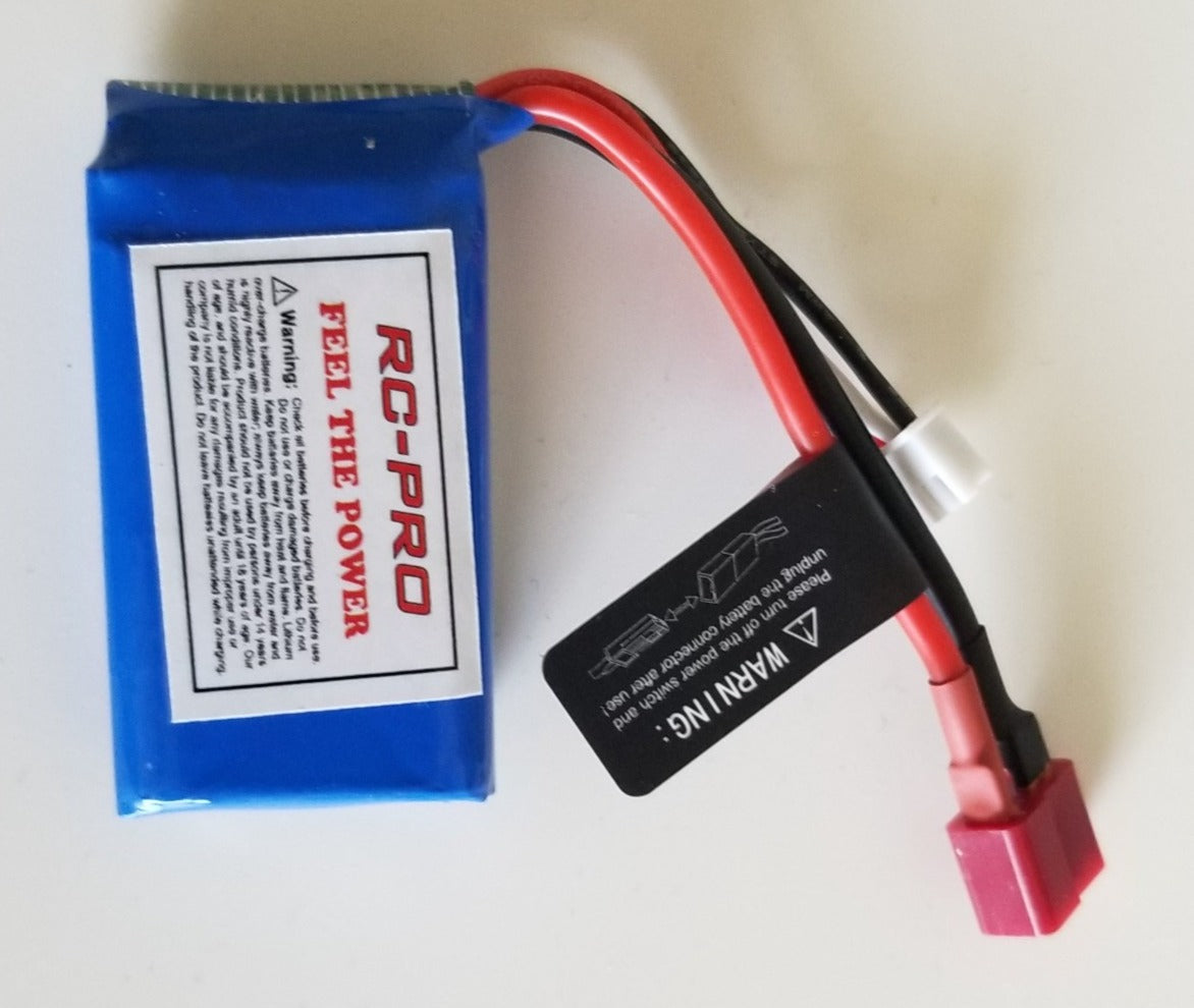 RP DESERT RUSH- THRASHER- LITTLE MONSTER 7.4V 850mAH Lipo - With Deans DESRUSH-31A