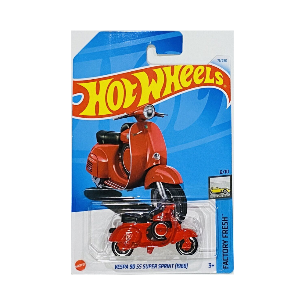 HE Hot Wheels Factory Fresh Vespa 90 SS Super Sprint (1966)