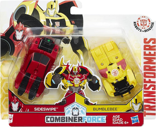 Transformers Combiner Force Sideswipe And Bumblebee