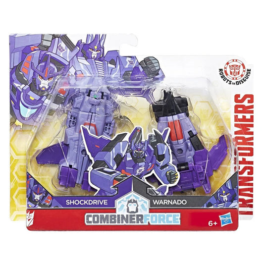 Transformers Combiner Force Shockdrive And Warnado