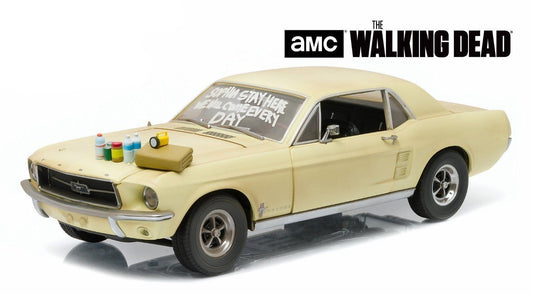 Green Light HollyWood The Walking Dead AMC 1967 Ford Mustang Coupe