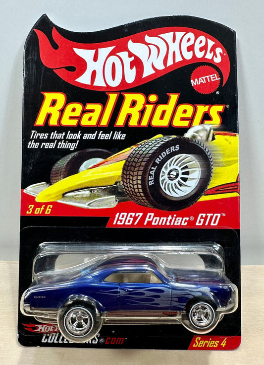 HotWheels Real Riders 1967 Pontiac GTO