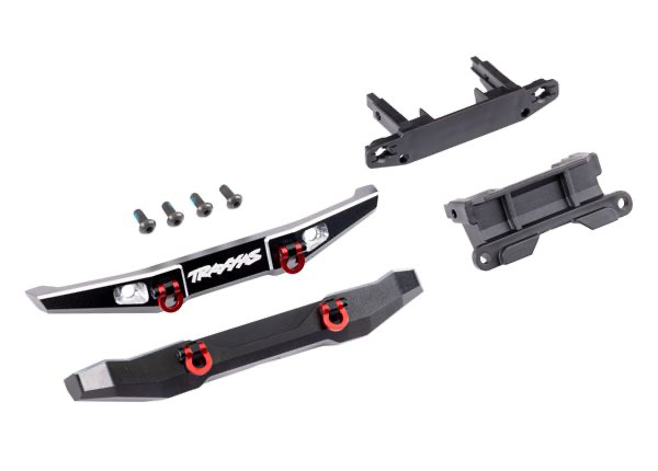 TRA9735X Traxxas High Clearance Aluminum Bumper (fits TRX-4M™ Bronco®)