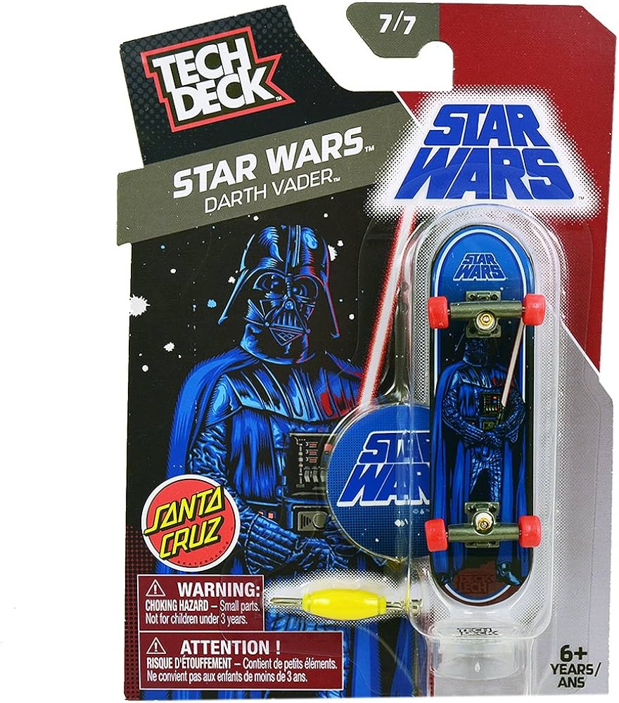 Tech Deck Star Wars Darth Vader Santa Cruz