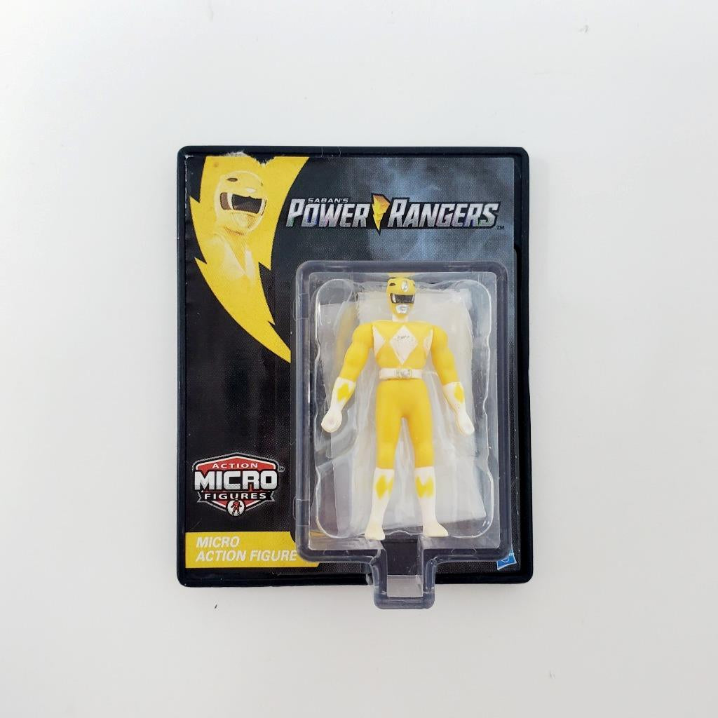 Micro Action Figures Power Rangers Yellow Ranger