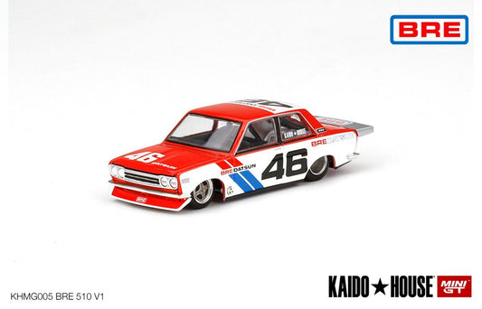 Mini GT Kaido House 005 Datsun 510 Pro Street BRE510 V1 HE
