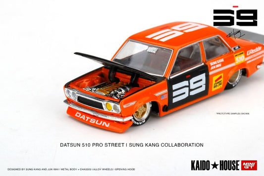 Kaido House //004 Datsun 510 Pro Street SK510 Orange KHMG004