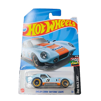 HE HotWheels HW Race Day Shelby Cobra “Daytona” Coupe