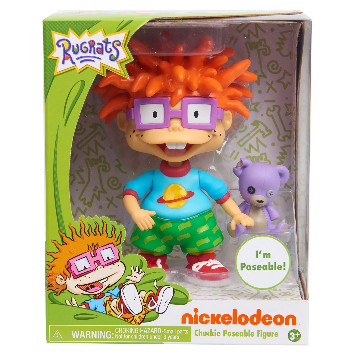Rugrats Chuckie Poseable Figure