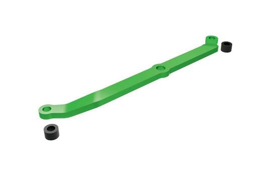 TRA9748-GREEN Traxxas Steering Link, Aluminum (Green-Anodized)