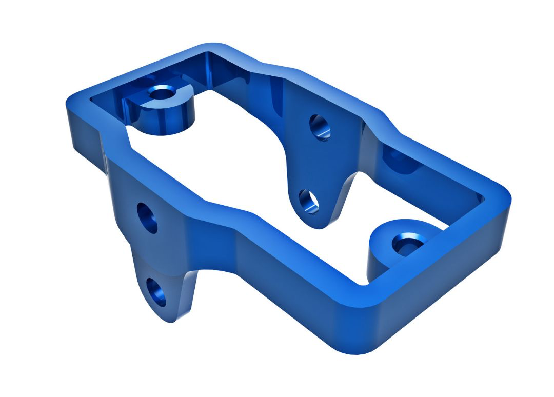 TRA9739-BLUE Traxxas Servo Mount, 6061-T6 Aluminum (Blue-Anodized)