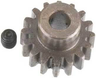Robinson Racing Extra Hard Steel Mod1 Pinion Gear w/5mm Bore (16T)
