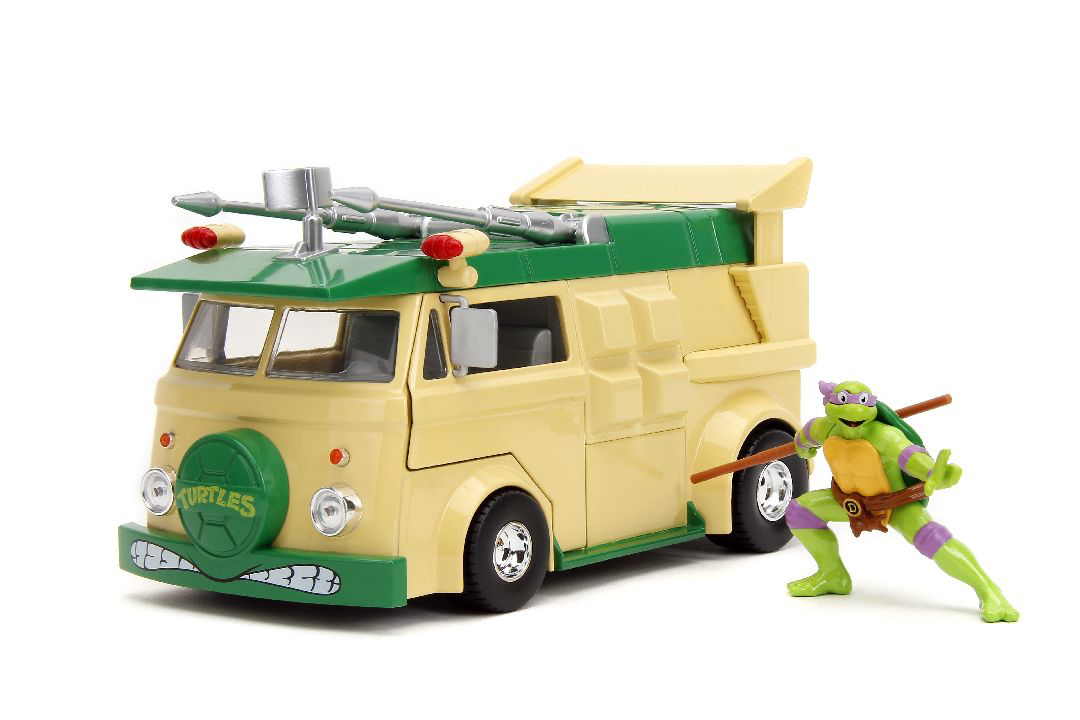 JADA Teenage Mutant Ninja Turtles Donatello And Party Wagon