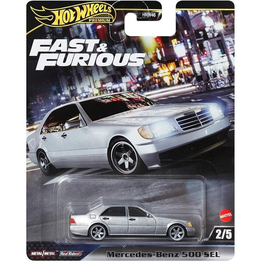 HE HotWheels Premium Fast And Furious Mercedes-Benz 500 SEL