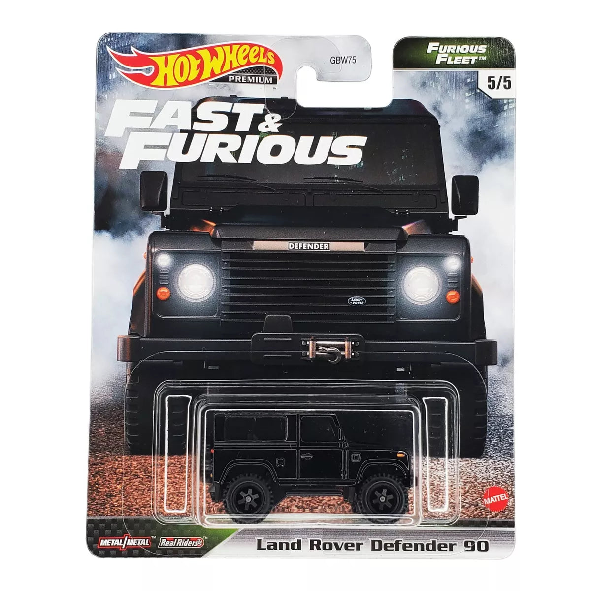 HotWheels Premium Fast And Furious Land Rover Defender 90 HE