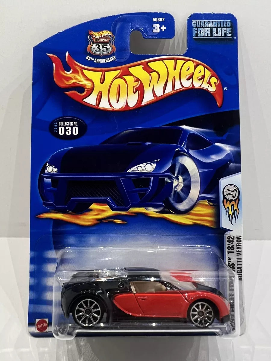 HotWheels 2003 First Editions Bugatti Veyron