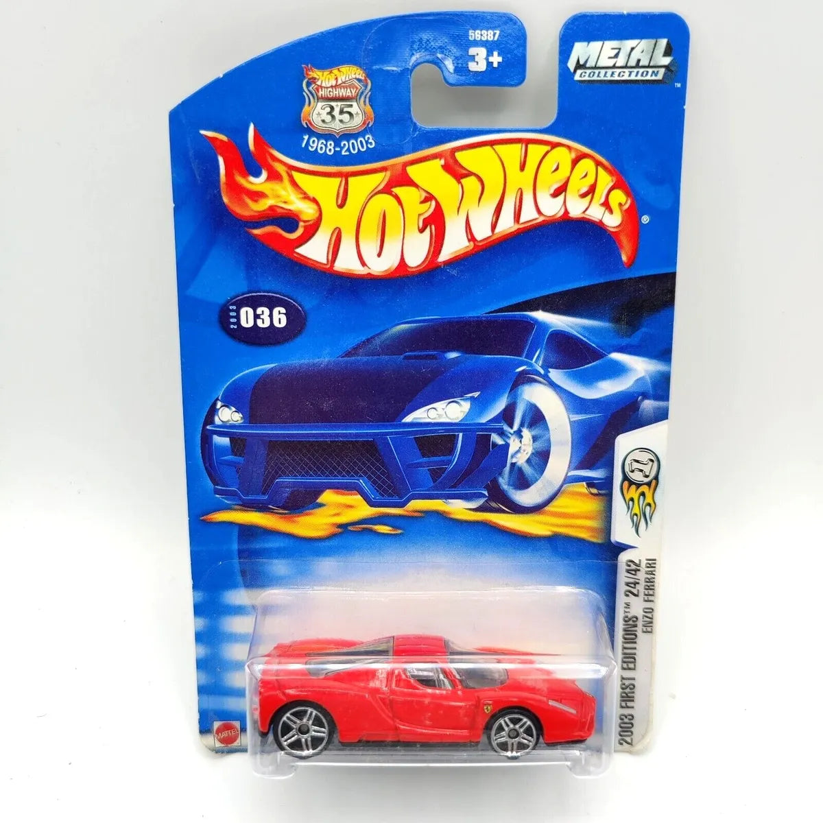 Hotwheels 2003 First Editions Enzo Ferrari