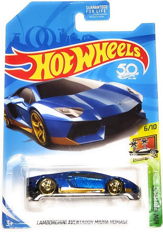 HotWheels HW Exotics Lamborghini Aventador Miura Homage