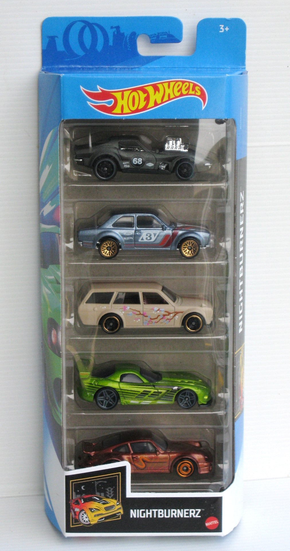 HotWheels NightBurnerz 5 Car Set