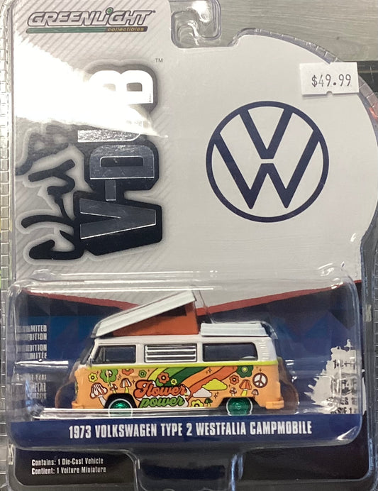 Green Light Club V-Dub 1973 Volkswagen Type 2 Westfalia Campmobile (Chase)