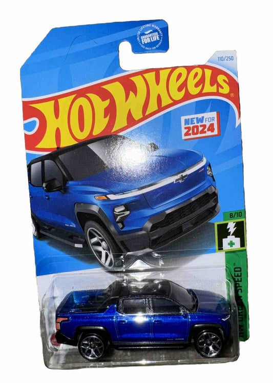 HE HotWheels HW Green Speed Silverado EV RST