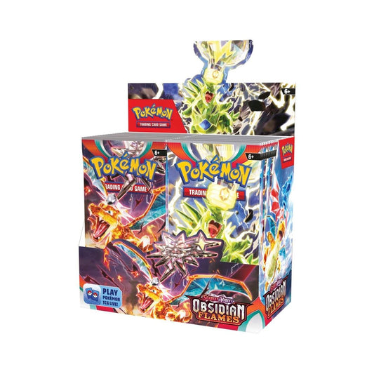 Pokémon Scarlet And Violet Obsidian Flames Booster Box