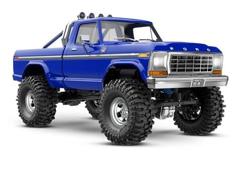 TRA97044-1 Traxxas 1/18 TRX-4M High Trail 79 F150 Truck - Blue