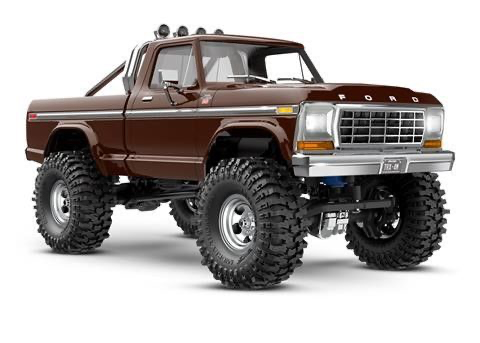 TRA97044-1BROWN Traxxas 1/18 TRX-4M High Trail 79 F150 Truck - Brown