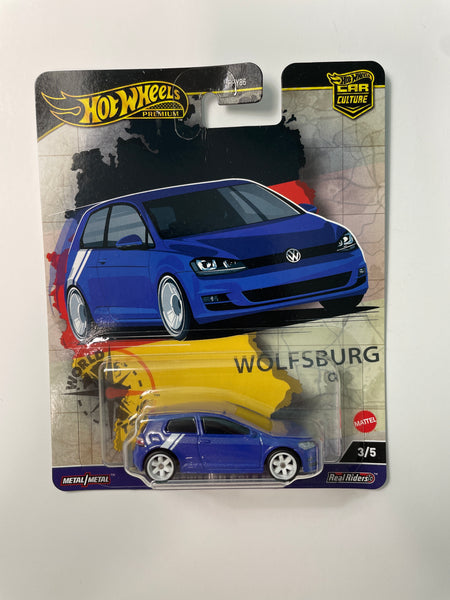 HE HotWheels Premium Car Culture Volkswagen Golf Mk7