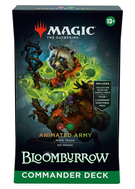 MTG BloomBurrow Commander Deck Animated Army