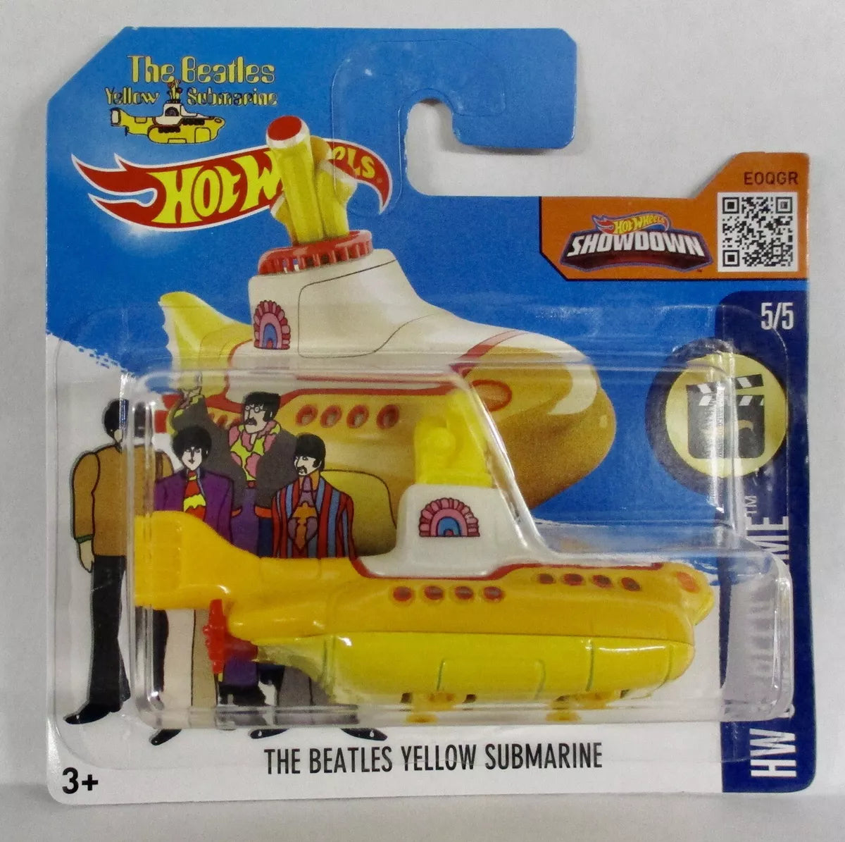 HE Hotwheels HW Screen Time The Beatles Yellow Submarine (Short Card)