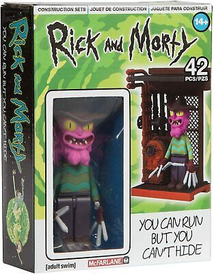 Mc Farlane Rick And Morty Construction Set You Can Run But You Can’t Hide