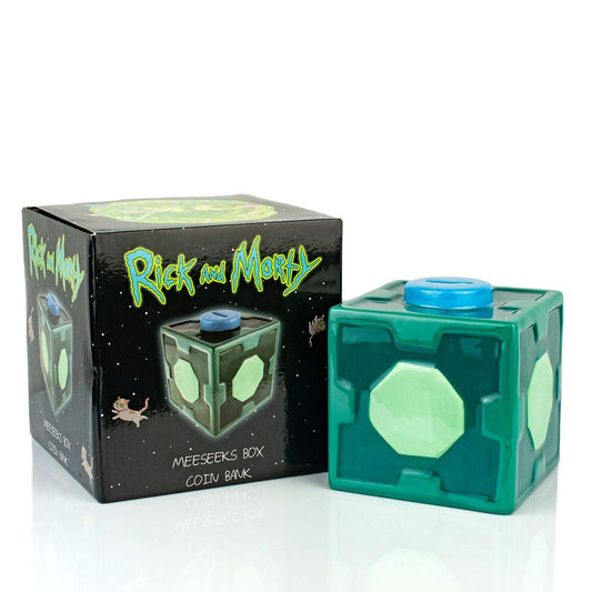 Rick and Morty Meeseeks Box Coin Bank