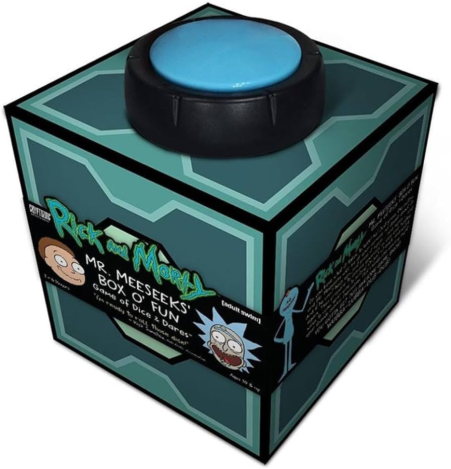 Rick And Morty Mr. Meeseeks Box O Fun Game