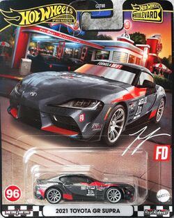 HE HotWheels Premium Hotwheels Boulevard 2021 Toyota Gr Supra
