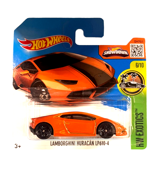 HE Hotwheels HW Exotics Lamborghini Huracan LP610-4 (Short Card)