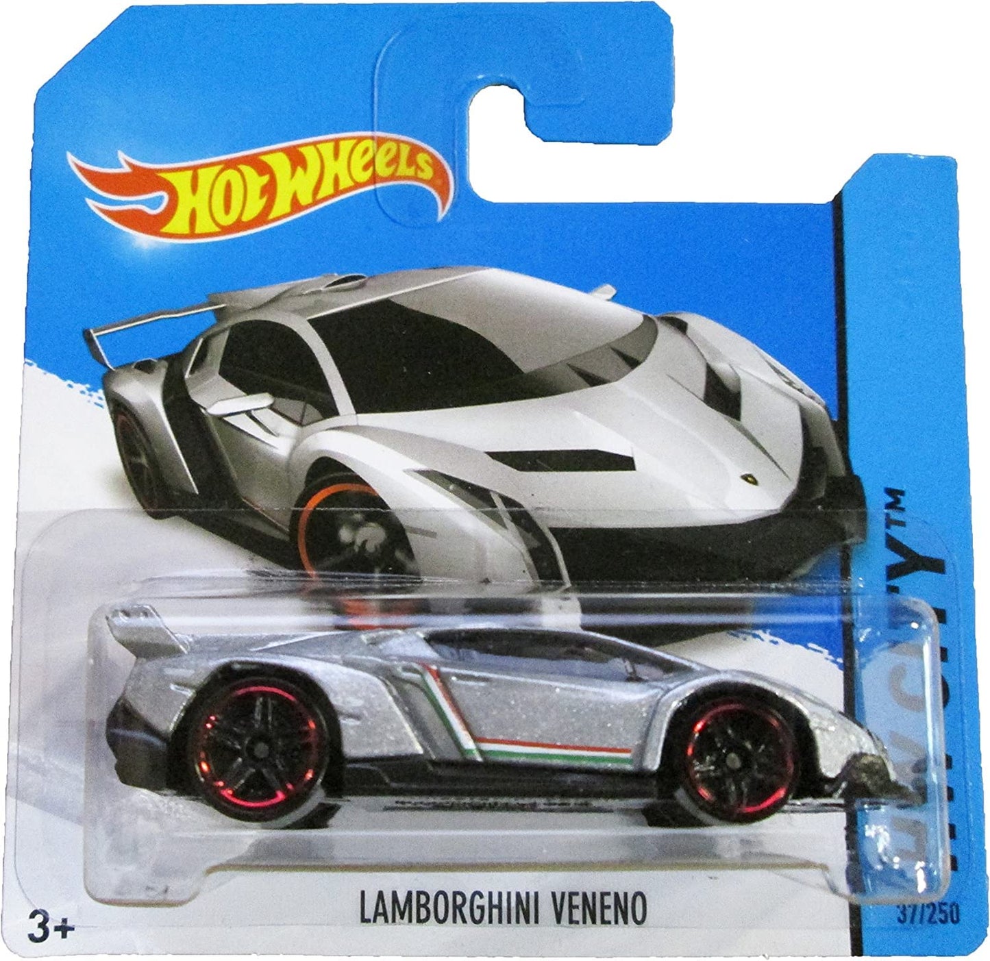 HE HotWheels HW City Lamborghini Veneno (Short Card)