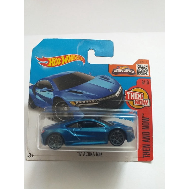 HE HotWheels Then And Now ‘17 Acura NSX (Short Card)