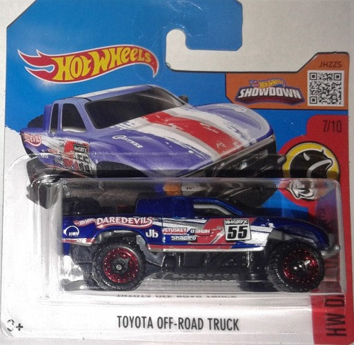 HE HotWheels HW Daredevils Toyota Off-Road Truck (Short Card)