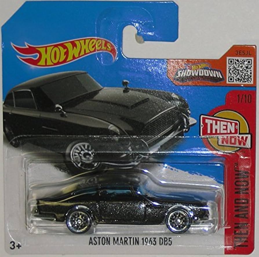HE Hot Wheels Then And Now Aston Martin 1963 DB5 (Short Card)