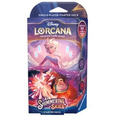 Disney Lorcana TCG Shimmering Skies Starter Deck Amethyst/Ruby