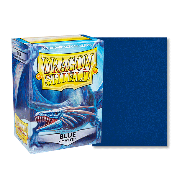 AT-11003 Dragon Shield Blue - Matte Sleeves - Standard Size
