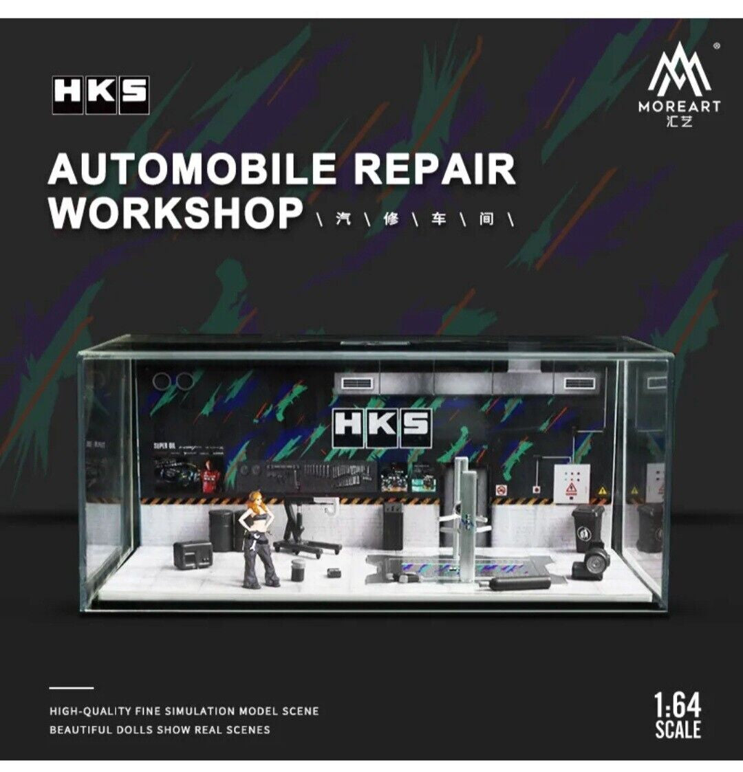 HE More Art HKS Maintenance Scene Diorama