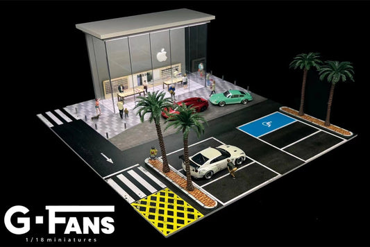 HE G-Fans 1/64 Miniatures Apple Store Diorama