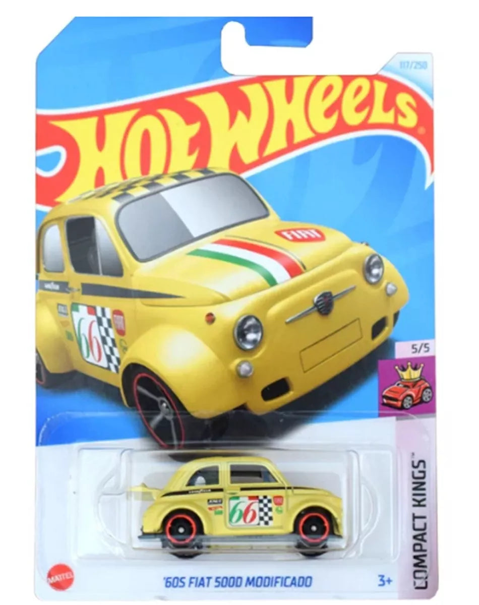 HE Hot Wheels Compact Kings ‘60s Fiat 500D Modificado
