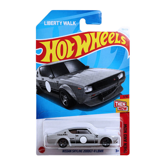 HotWheels Then and Now Nissan Skyline 2000GT-R LBWK